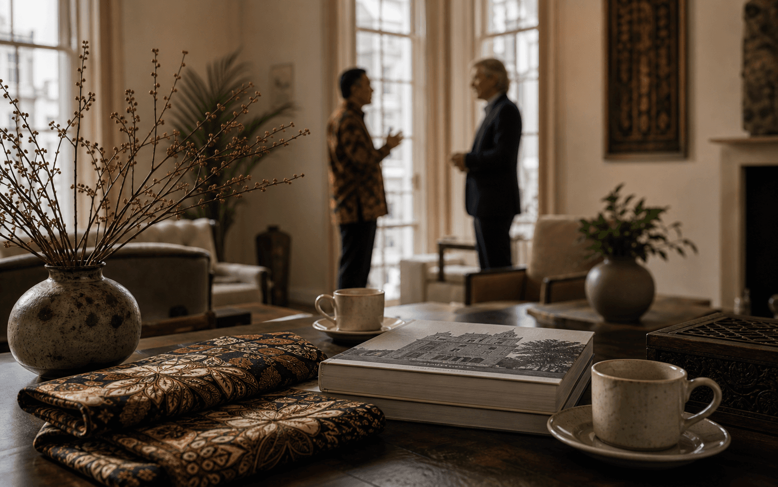 Indonesian-European cultural diplomacy atmosphere