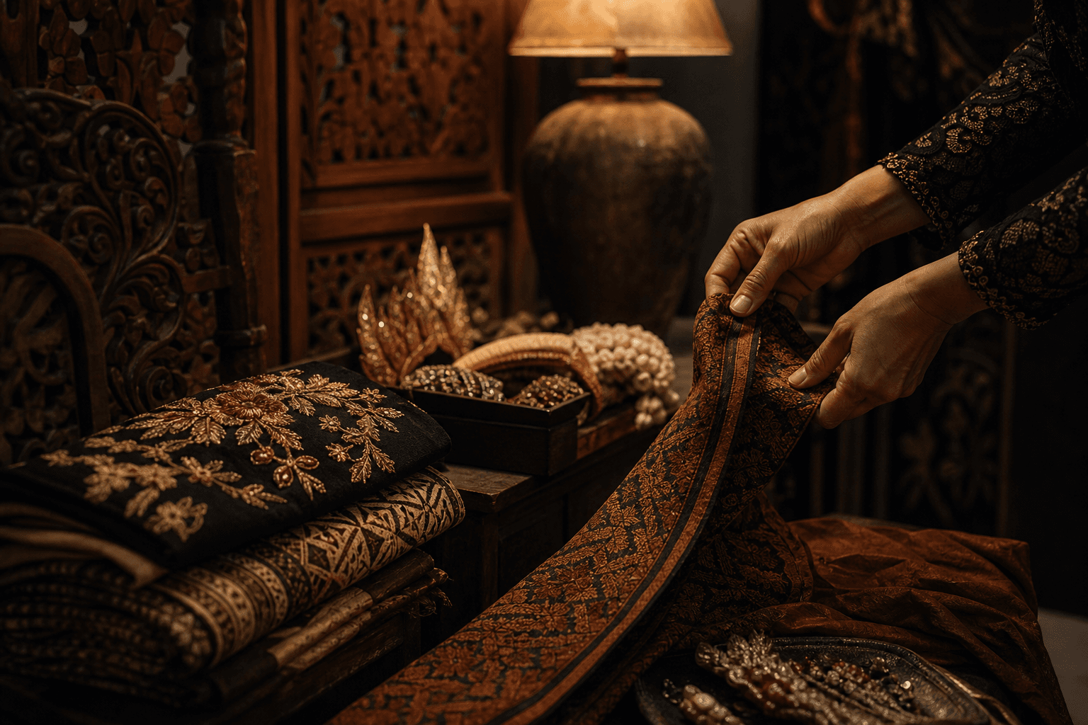 Indonesian cultural preparation and hospitality atmosphere